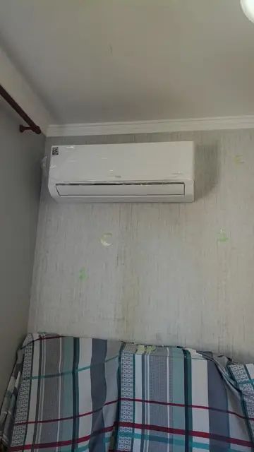 Ar-condicionado split instalado pela MM-AR na parede interna