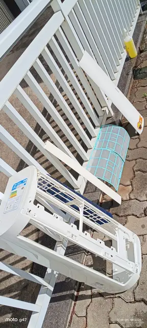 Limpeza e manutenção de ar-condicionado feita pela MM-AR